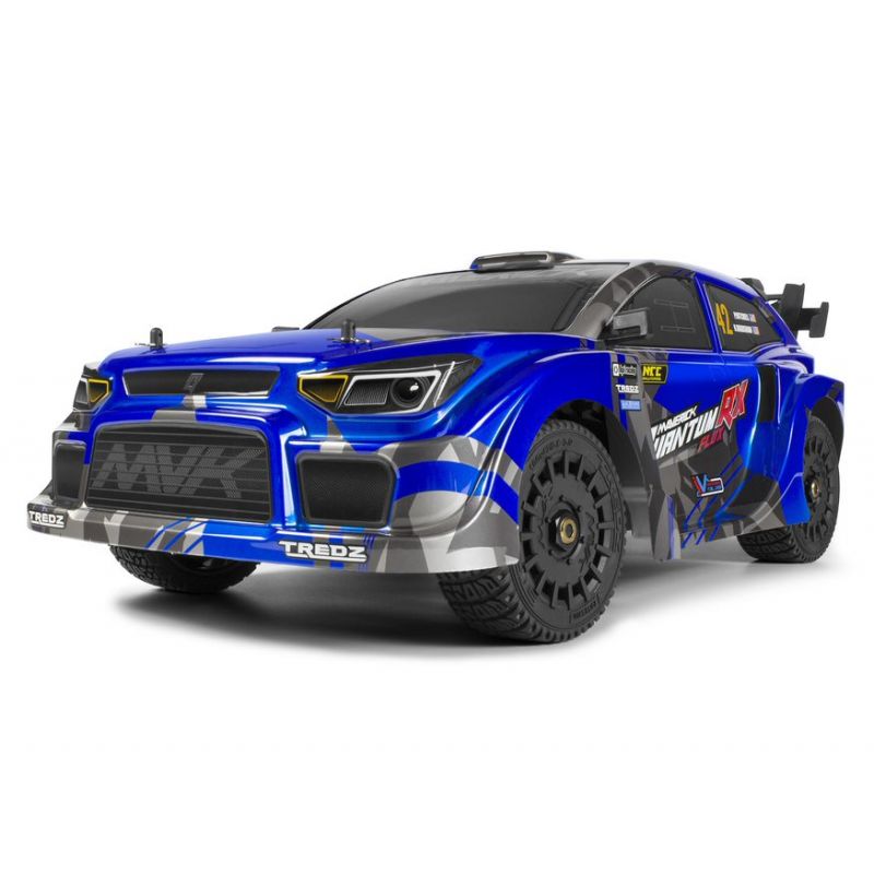 Maverick MV150360  QuantumRX Flux 4S 1/8 4WD Rally Car - Blue